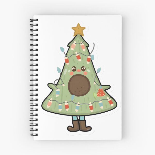 Item preview, Green Holiday Magic: Adorning an Avocado Christmas Tree designed and sold by GENZ-CREATIVES.