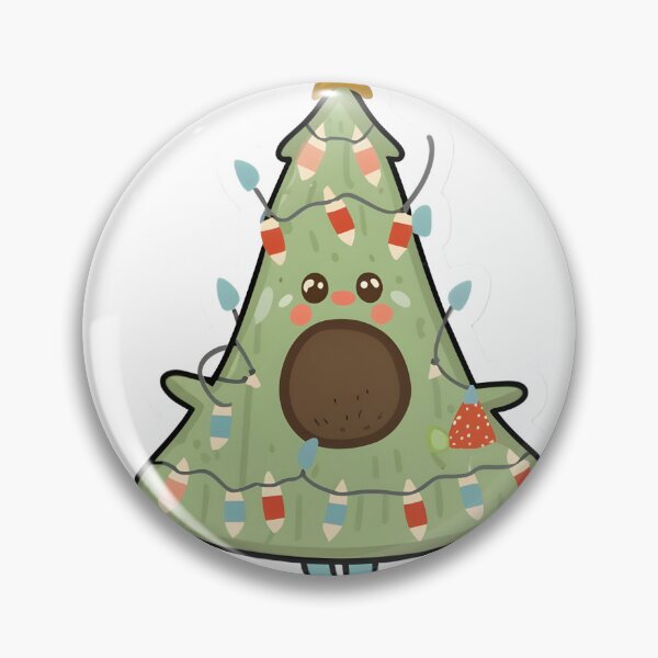 Item preview, Green Holiday Magic: Adorning an Avocado Christmas Tree designed and sold by GENZ-CREATIVES.