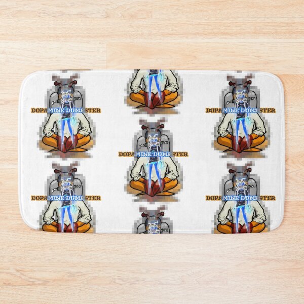 Item preview, Underwater Crustacean - Dopamine Dumpster inverted word art - standing design mosaic background designed and sold by Dopamine Dumpster.