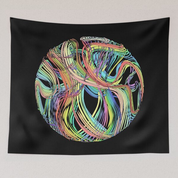 Item preview, Rainbow ribbons designed and sold by m-yoga-store.