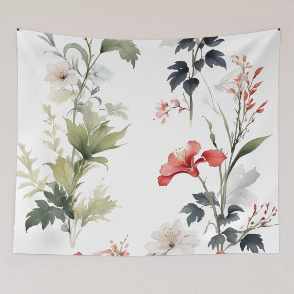 Item preview, Watercolor painting of blooming beauty 05 designed and sold by I-HERE.