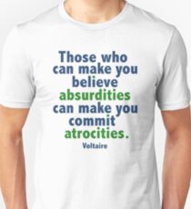 Facts Matter Unisex T-Shirt