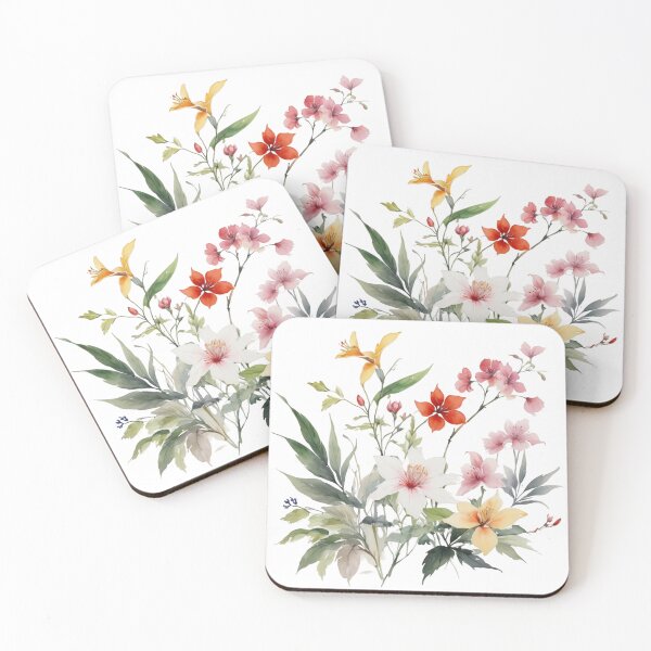 Item preview, Watercolor painting of blooming beauty 07 designed and sold by I-HERE.