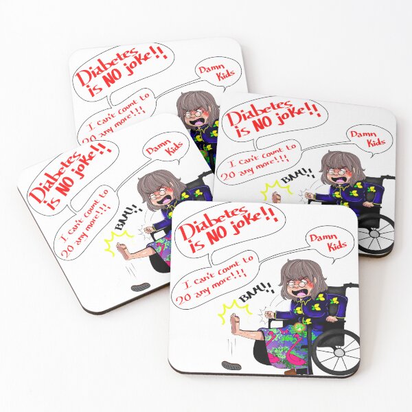 Item preview, diabetes is no joke  designed and sold by Demonicdame.