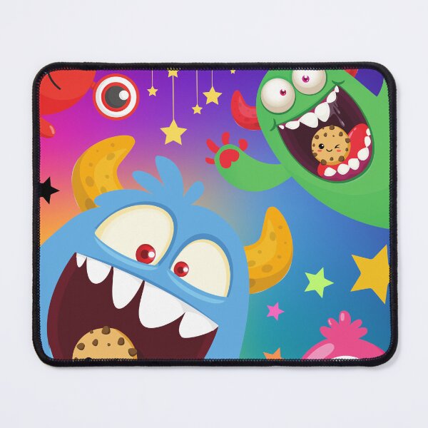 Item preview, Cute and colourful happy monsters designed and sold by 3TSMVB.
