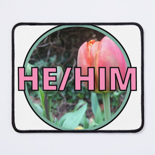 Item preview, He/Him Tulips designed and sold by homotropic.