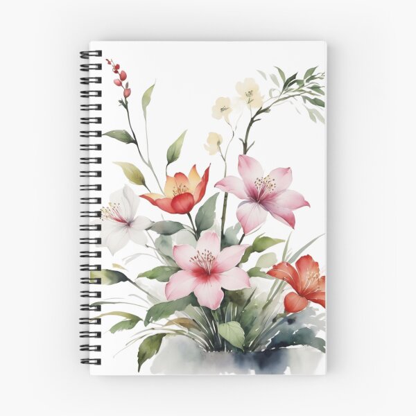 Item preview, Watercolor painting of blooming beauty 08 designed and sold by I-HERE.