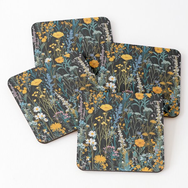 Item preview,  Seamless pattern with meadow flowers designed and sold by porbenjaporn.