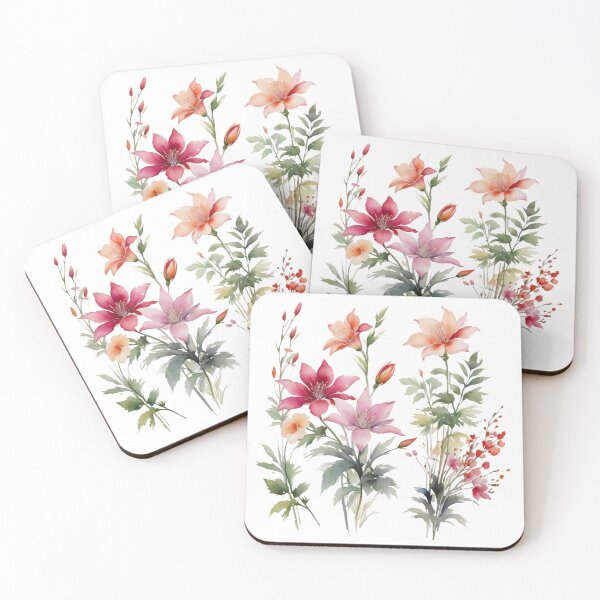 Item preview, Watercolor painting of blooming beauty 09 designed and sold by I-HERE.