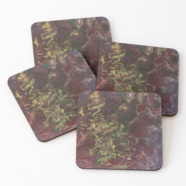 Item preview, Chaos in Green and Purple designed and sold by Onelamb.