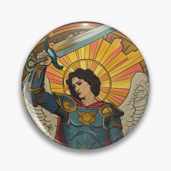 Item preview, Archangel Defender: St. Michael’s Valor designed and sold by Nicholas Panek.