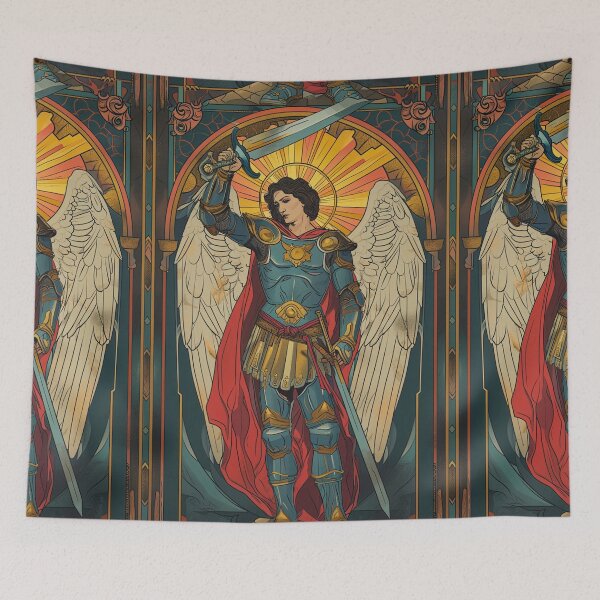 Item preview, Archangel Defender: St. Michael’s Valor designed and sold by Nicholas Panek.