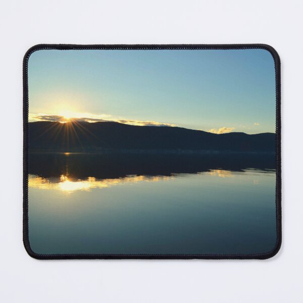 Item preview, Lake reflection sunset landscape photography designed and sold by by-jwp.