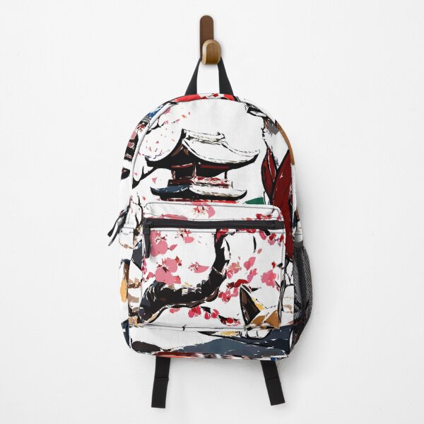 Item preview, Japanese Dog Cherry Blossom and Temple designed and sold by vineeth.