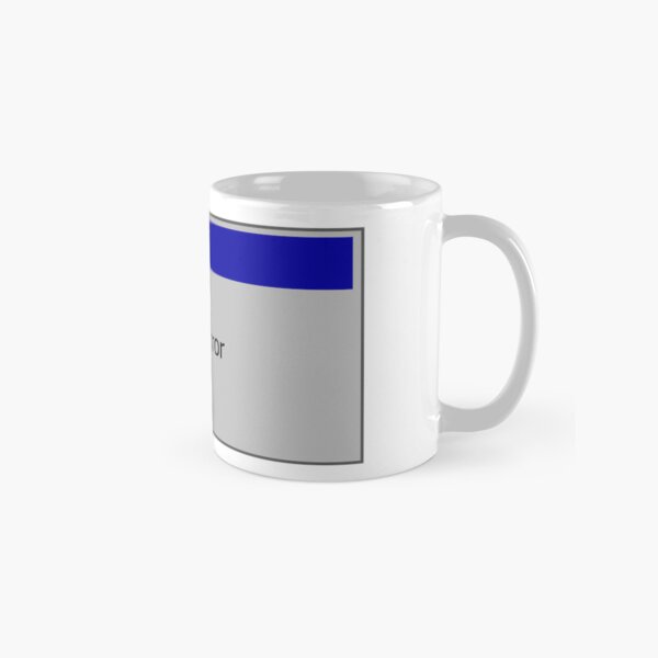 Item preview, Message from the operating system "Critical error" designed and sold by 9blueart.