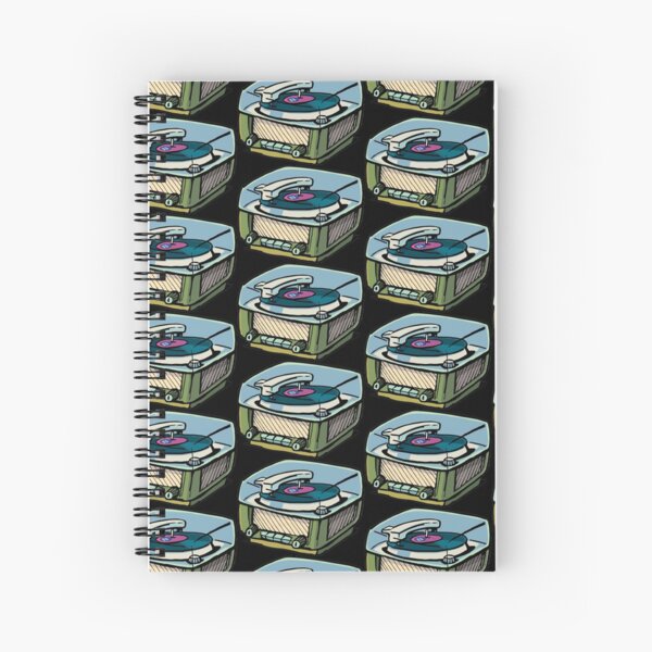 radio gramophone Spiral Notebook