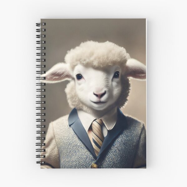 Item preview, Sheep - Dressed Cute Animals - Baby Animal Portrait designed and sold by 123animals.