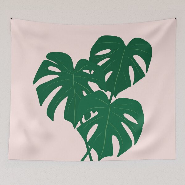 Item preview, Plant Market Mexico Green Monstera Houseplant Leaves designed and sold by Nature Hues.