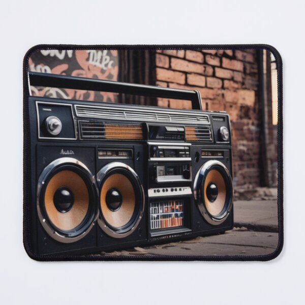Item preview, A vintage boombox designed and sold by Barrettlawon.