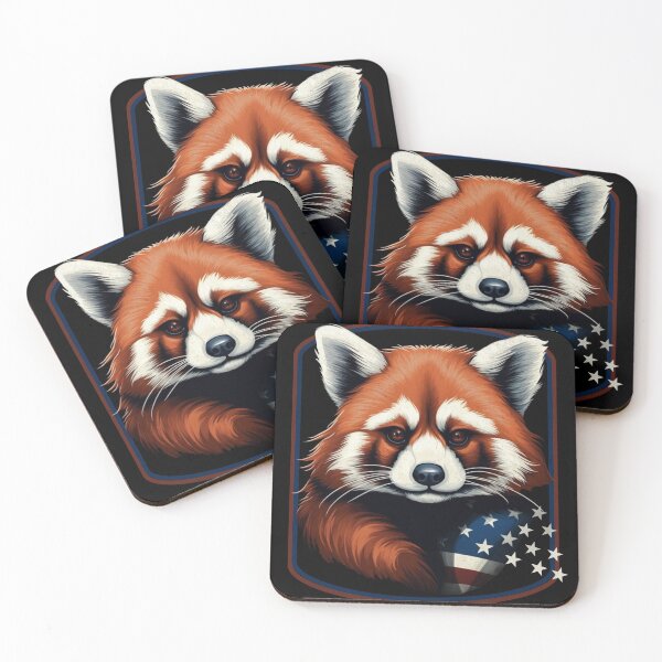 Item preview, AMERICAN CUTE RED PANDA 1 designed and sold by justyna-s28.