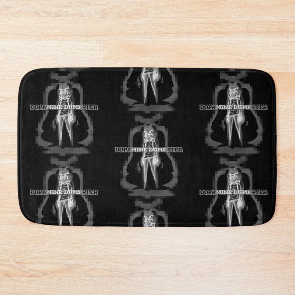 Item preview, Black and White Underwater Crustacean - Dopamine Dumpster inverted word art - standing design mosaic background designed and sold by Dopamine Dumpster.