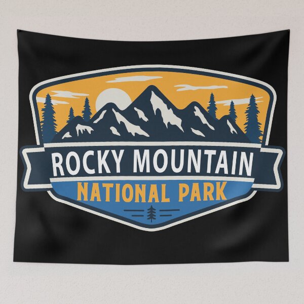 Item preview, Rocky Mountain National Park-Vintage designed and sold by Nature-spirit.