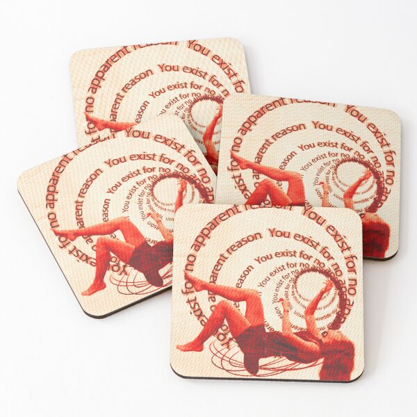 Item preview, YOU EXIST FOR NO APPARENT REASON, ABSURDISM, EXISTENTIALISM designed and sold by The Bookworm Store.