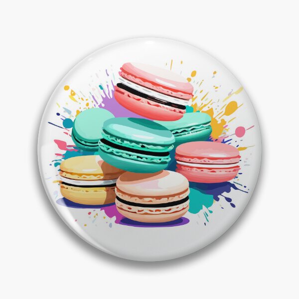 Item preview, Pastel Pleasantries Macarons Delight designed and sold by CrazySweets.