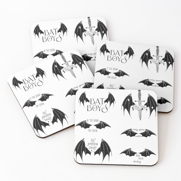 Item preview, acotar bat boys sticker pack  designed and sold by divyankshijain.