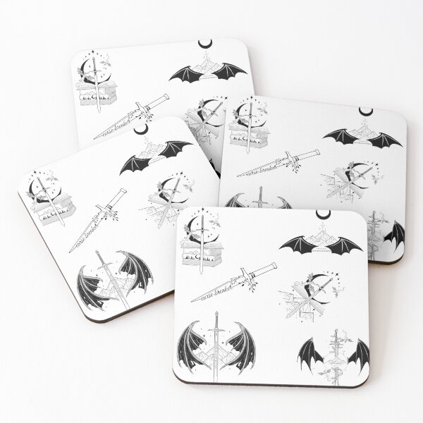 Item preview, acotar sticker pack  designed and sold by divyankshijain.