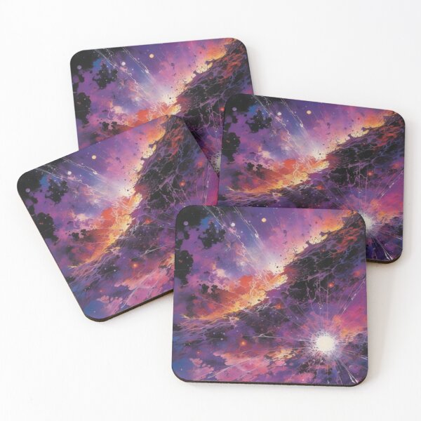 Item preview, In a surreal intergalactic world bathed in purple haze designed and sold by Barrettlawon.