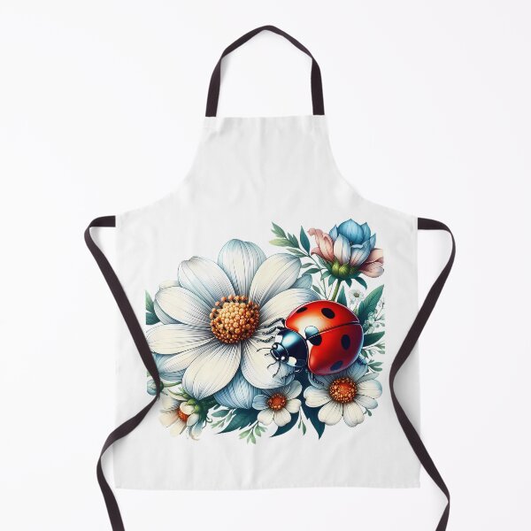 Artikelvorschau, Ein Marienkäfer auf schönen Blumen entworfen und verkauft von CreativeSparkzz.