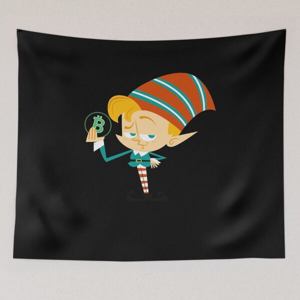 Item preview, Crypto Christmas Elf designed and sold by DabGraphic.