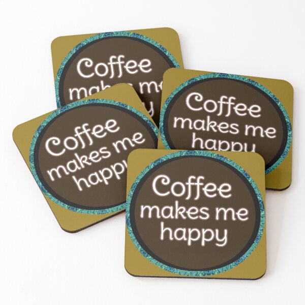 Item preview, Coffee makes me happy designed and sold by Shells Designs.