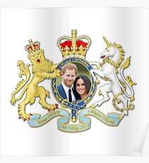 Prince Harry and Meghan Markle Poster