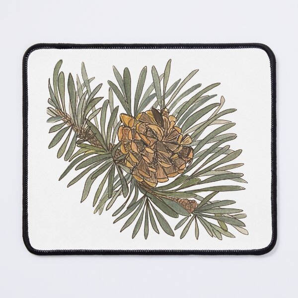 Item preview, Pinecone on Branch designed and sold by Lisa Neuman Watercolors.