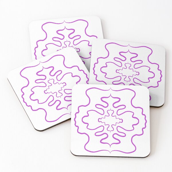 Item preview, Elegant Abstract Minimalist Flowing Purple Line Art designed and sold by Ciara Shortall.