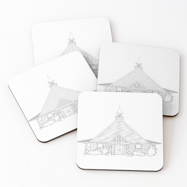Item preview, Camp glisson chapel line art designed and sold by elliedilworth.