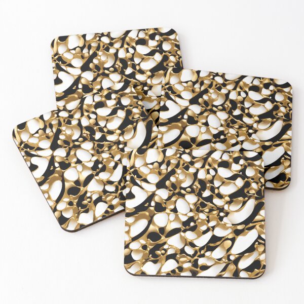 Item preview, Metallic Pattern: Gold Pattern designed and sold by CreativeSparkzz.