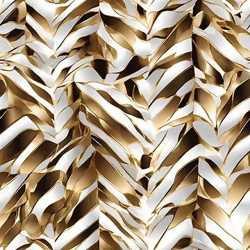 Artwork thumbnail, Metallic Pattern: Gold Pattern by CreativeSparkzz