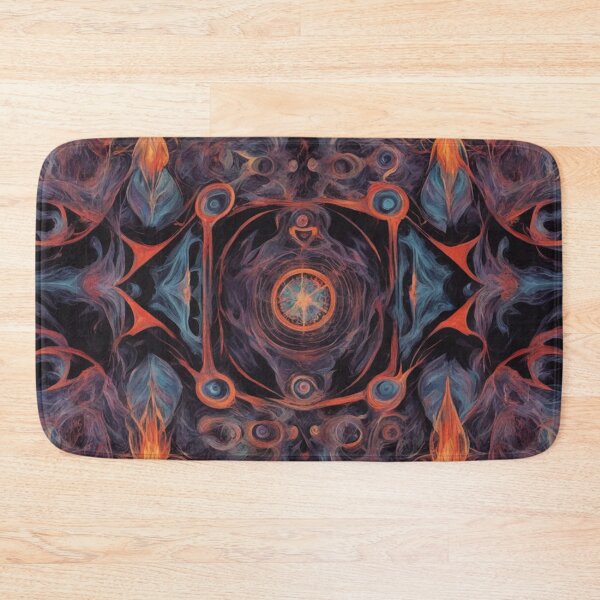 Item preview, Psychedleic Pattern, Dark Abstract Expressionist, Digital Art designed and sold by Burn-Ego.