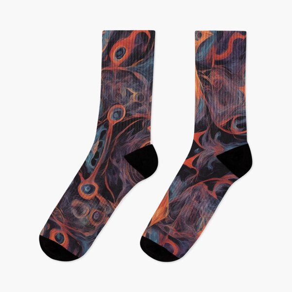 Item preview, Psychedleic Pattern, Dark Abstract Expressionist, Digital Art designed and sold by Burn-Ego.
