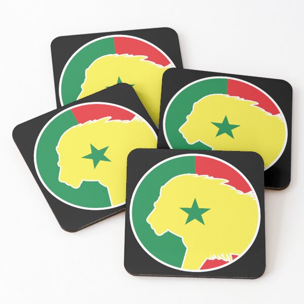 Item preview, Senegal Lion Senegalese National Animal Flag designed and sold by FlagX.