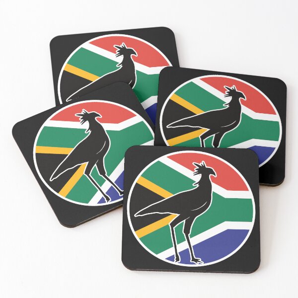 Item preview, South Africa Secretarybird Secretary bird South African National Animal Flag designed and sold by FlagX.