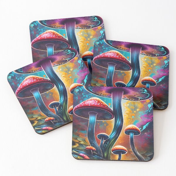 Item preview, Magic Mushrooms designed and sold by MatrixTattoo.