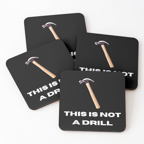 Item preview, THIS IS NOT A DRILL designed and sold by BootsNCatsStore.