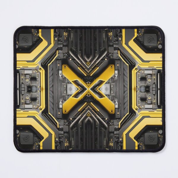 Item preview, Cybernetics - Black and Yellow - 01 designed and sold by Mystic-Images.