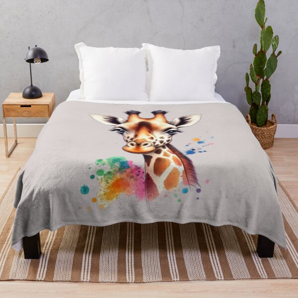 Item preview, Cute Colourful Giraffe designed and sold by Chaput Store.