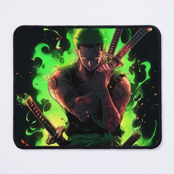 Vista previa del artículo con la obra «Zoro Rey del Infierno», diseñado y vendido por Pixalaxy.