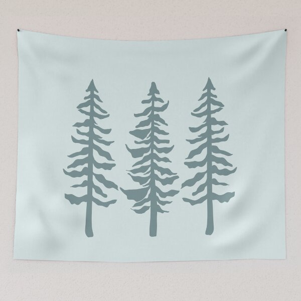 Item preview, Plant Market Maine Green Pine Tree Forest designed and sold by Nature Hues.